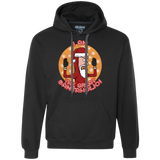 The Great Santaholio Premium Fleece Hoodie