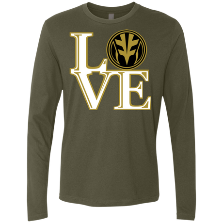 White Ranger LOVE Men's Premium Long Sleeve