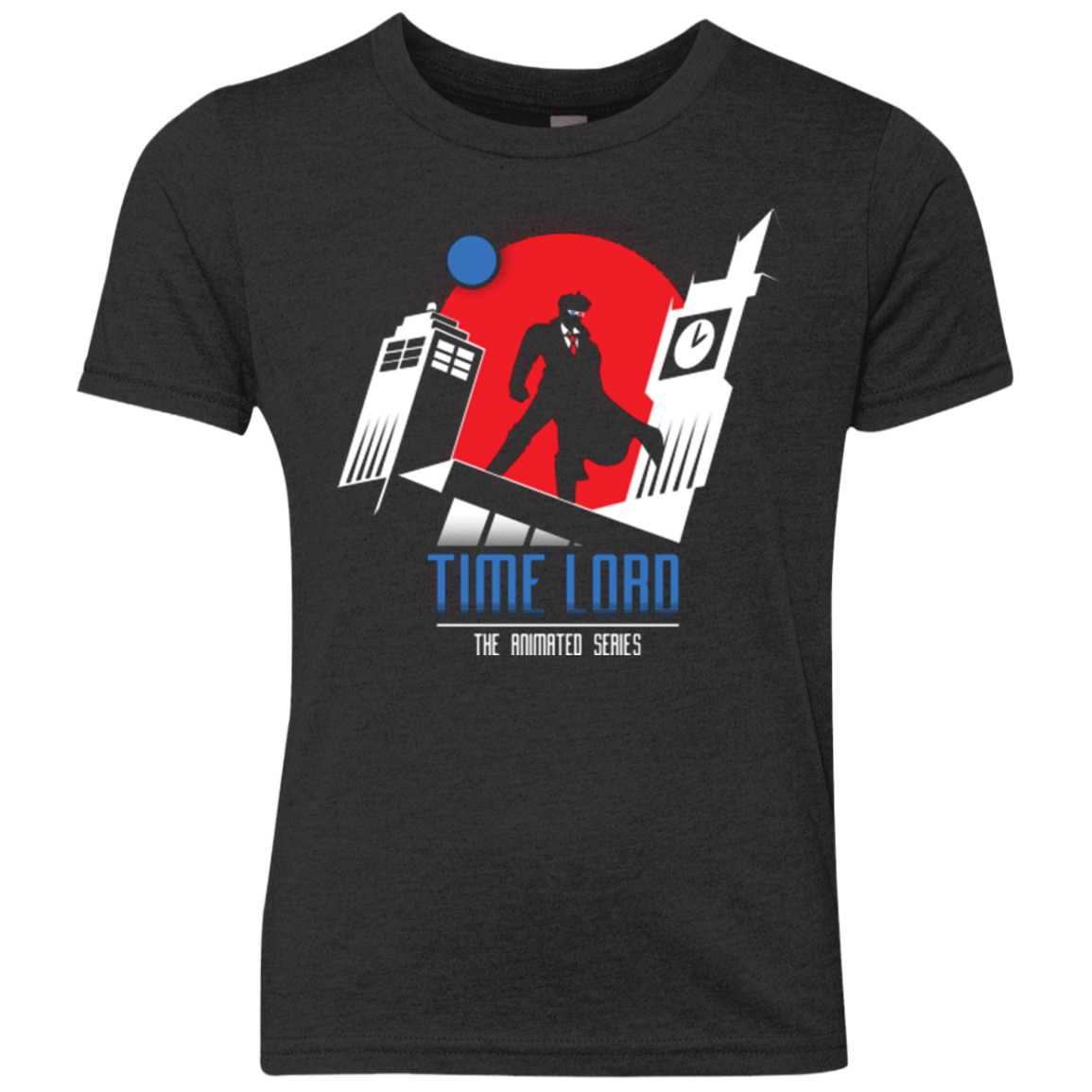 Time Lord Animated Series Youth Triblend T-Shirt