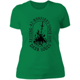 Resting at Bonfires Women's Premium T-Shirt