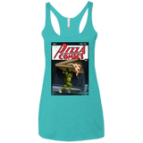 Pizza Comics Women's Triblend Racerback Tank