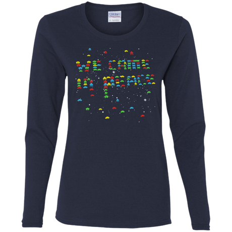 We came in peace Women's Long Sleeve T-Shirt