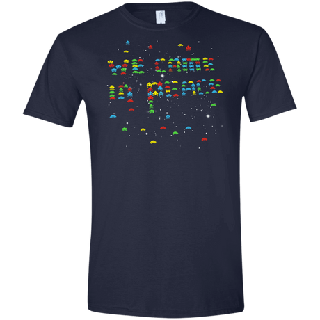We came in peace Men's Semi-Fitted Softstyle