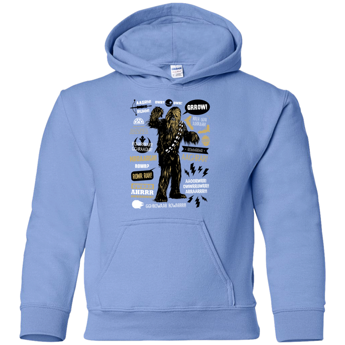 Wookie Famous Quotes Youth Hoodie