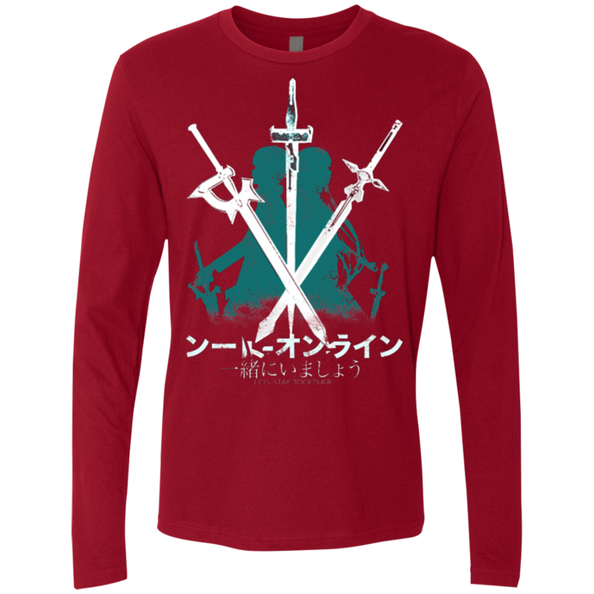 Sword Art Men's Premium Long Sleeve