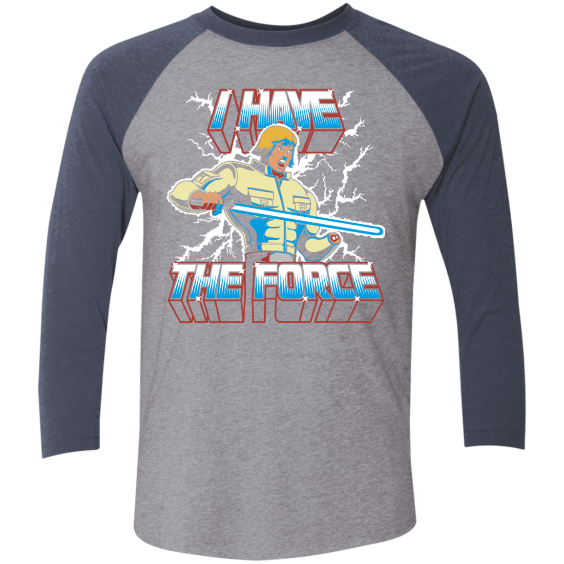 I Have the Force Men's Triblend 3/4 Sleeve