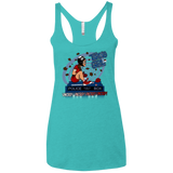 Tardis Girl Women's Triblend Racerback Tank