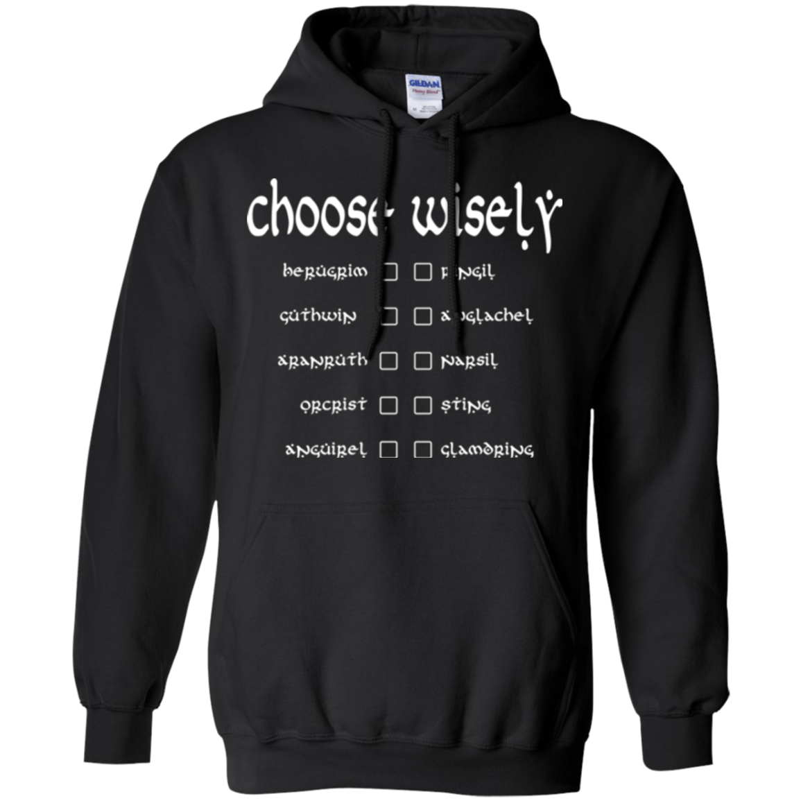 Choose wisely Pullover Hoodie