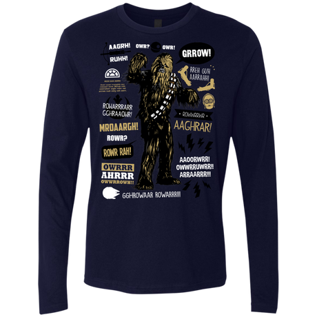 Wookie Famous Quotes Men's Premium Long Sleeve