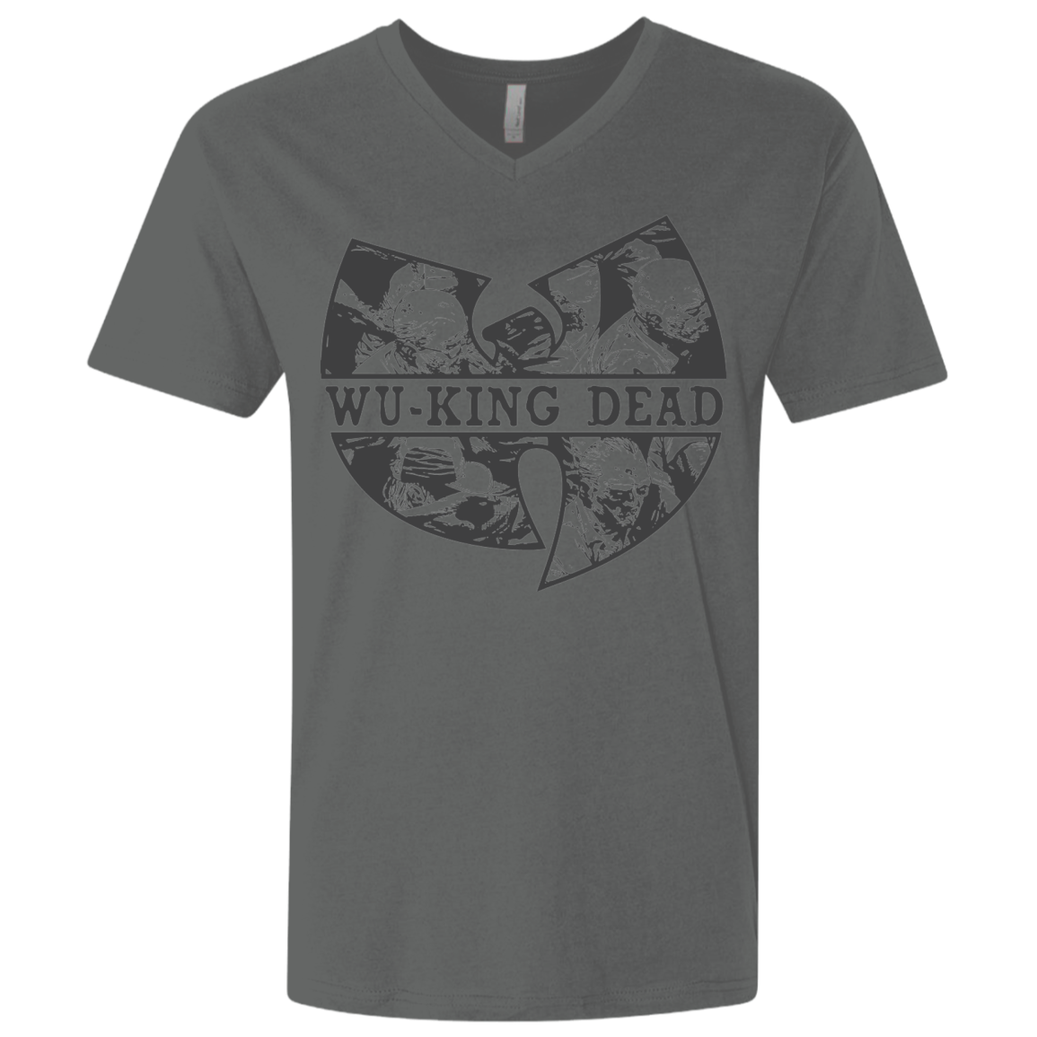 WU KING DEAD Men's Premium V-Neck