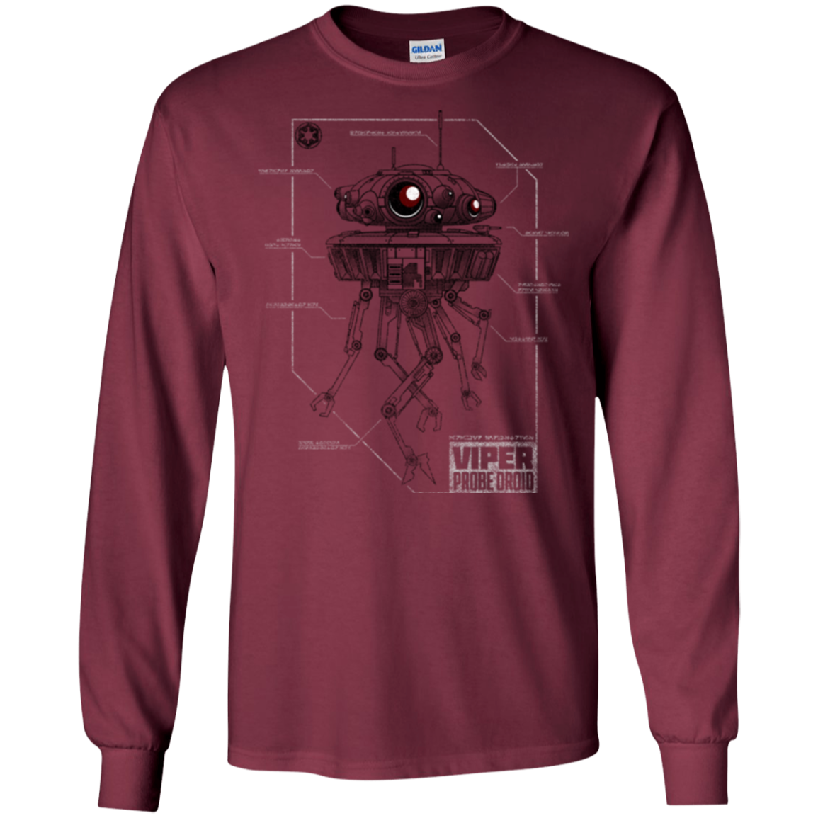 Probe Droid POD Men's Long Sleeve T-Shirt