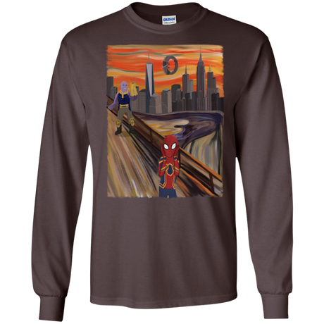 Spider Scream Men's Long Sleeve T-Shirt