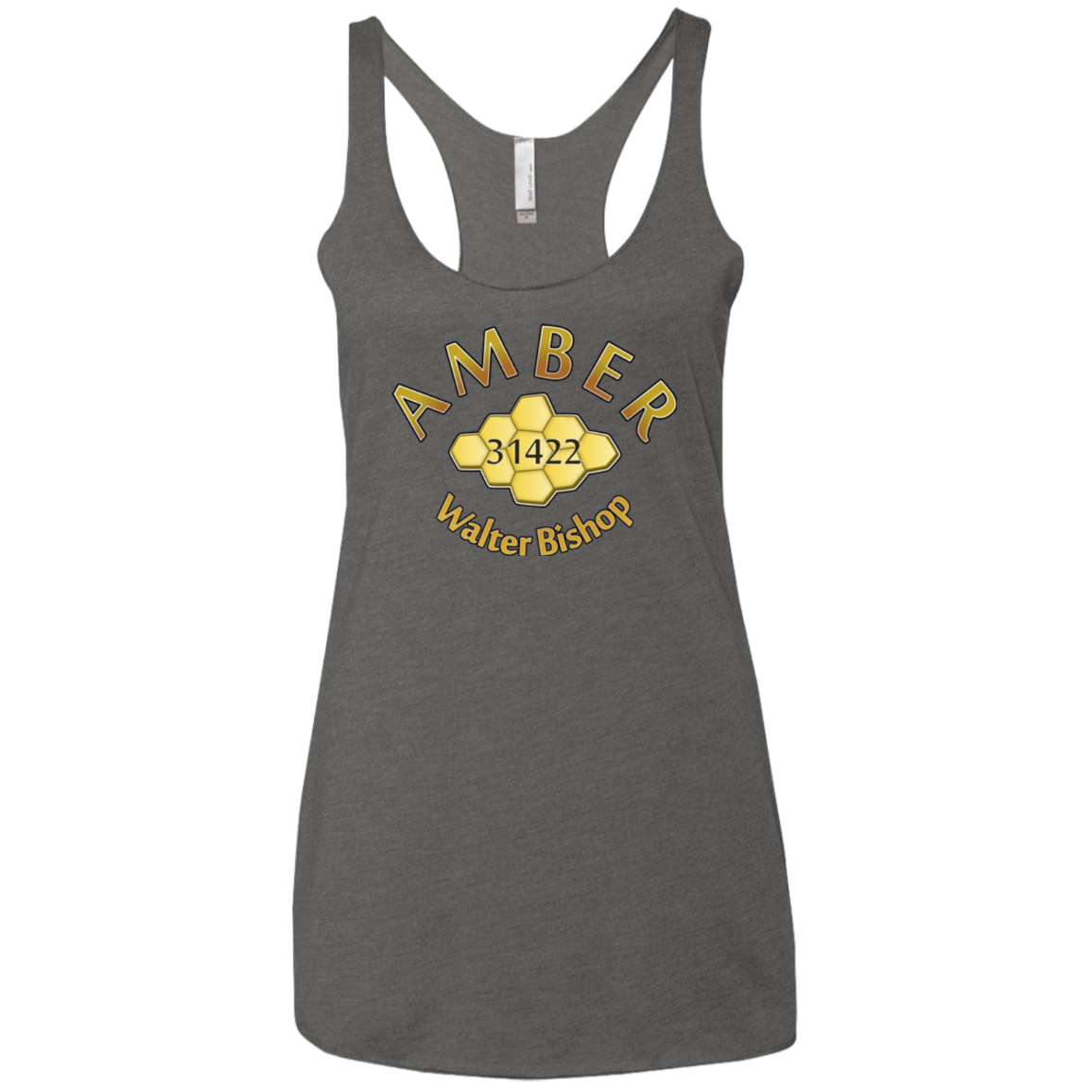 Amber Women's Triblend Racerback Tank
