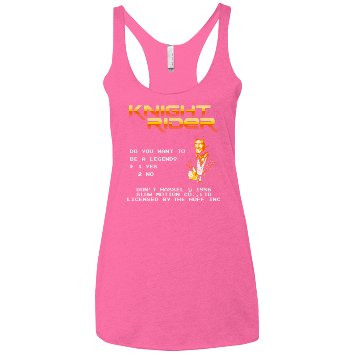 Be a legend Women's Triblend Racerback Tank