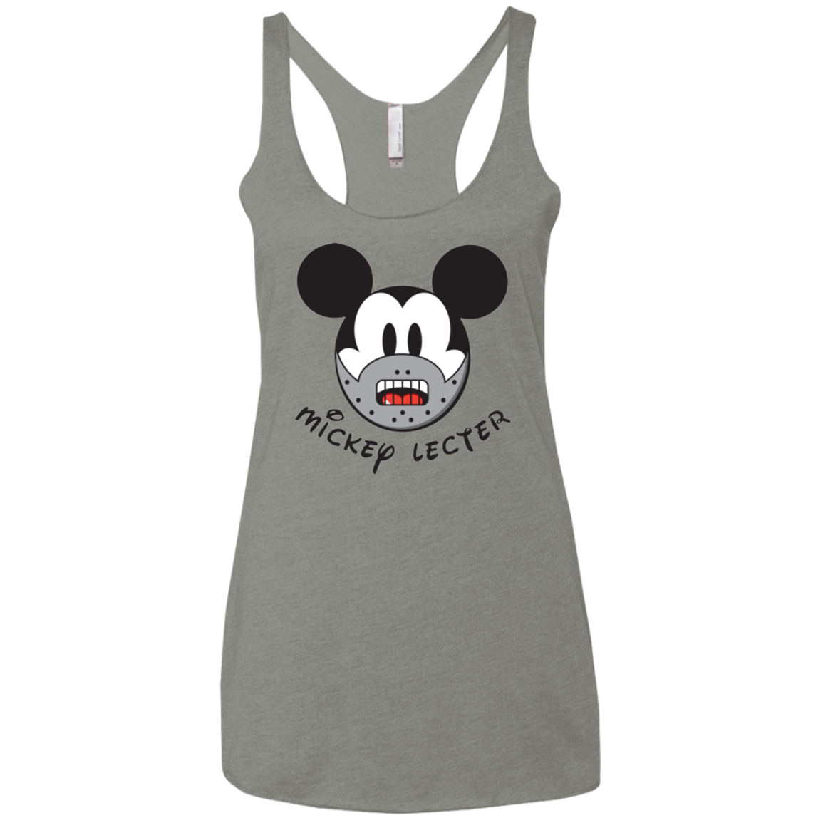 Mickey Lecter Women's Triblend Racerback Tank