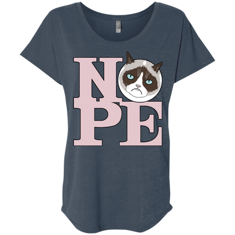 All You Need is NOPE Triblend Dolman Sleeve