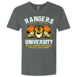 Rangers U White Ranger Men's Premium V-Neck