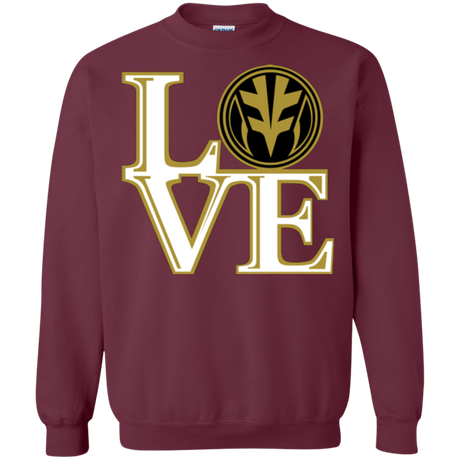 White Ranger LOVE Crewneck Sweatshirt