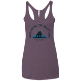 Welcome to Rapture Women's Triblend Racerback Tank