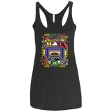 Everything is awesome mix Women's Triblend Racerback Tank