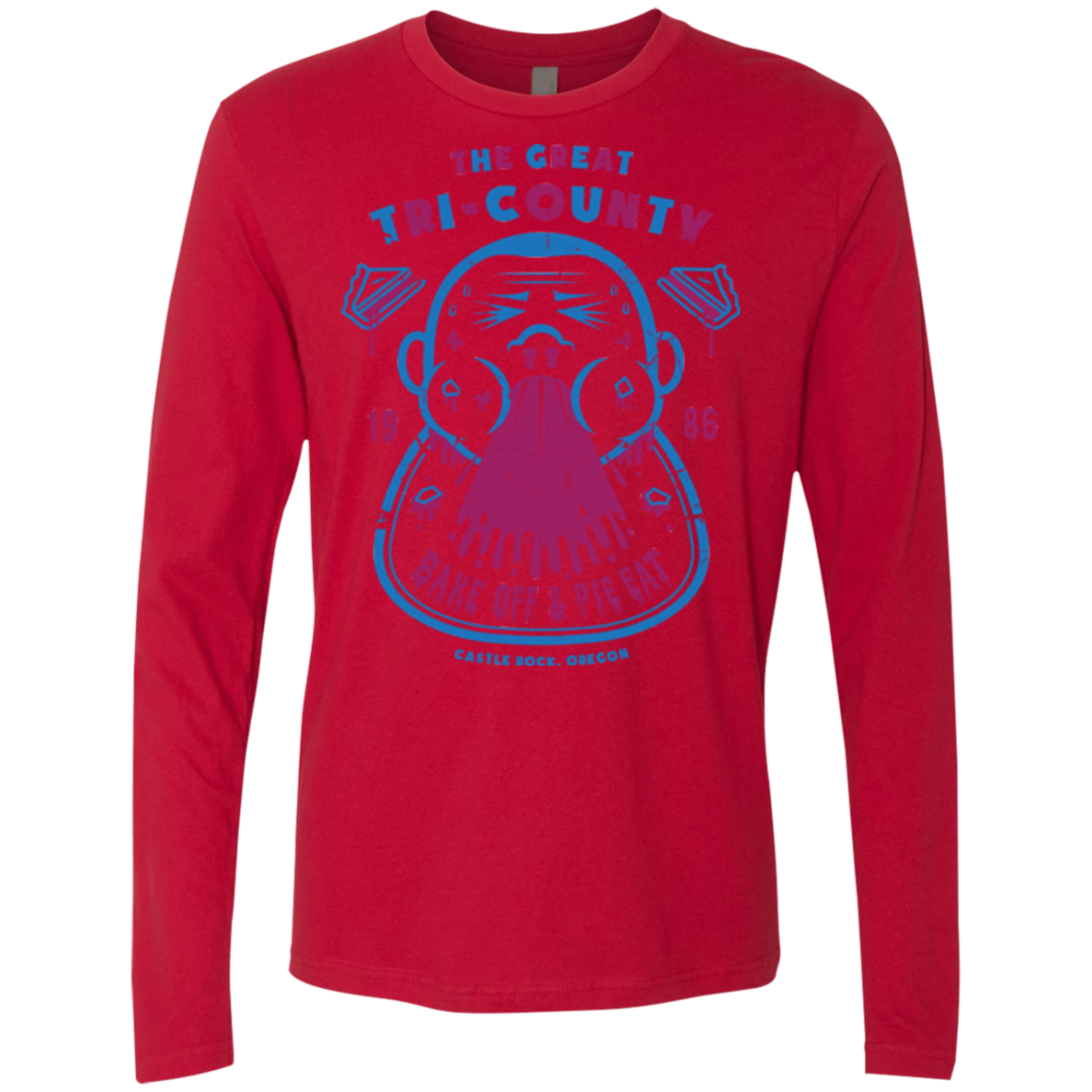 Tri County Pie Eating Men's Premium Long Sleeve