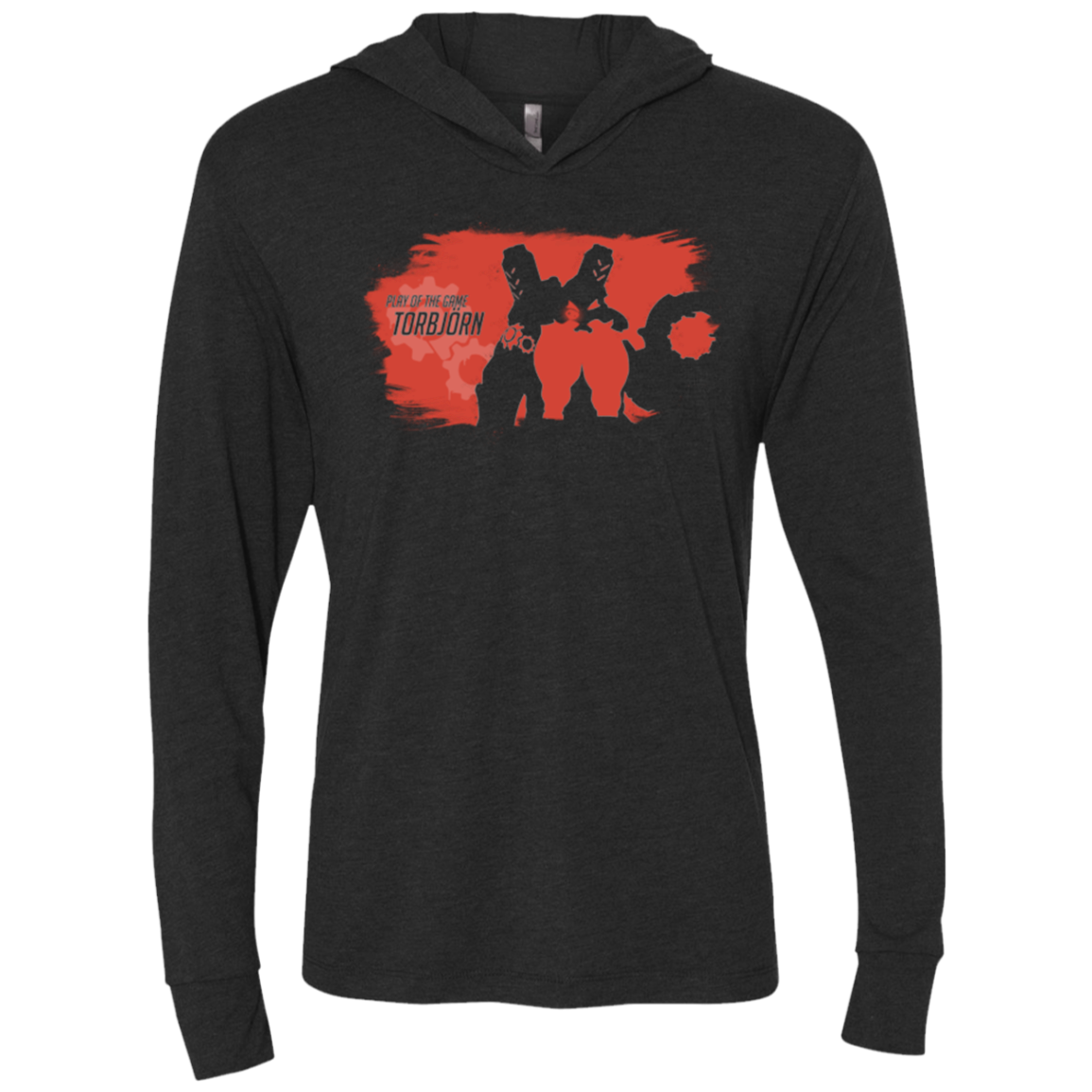 Torbjörn Base Triblend Long Sleeve Hoodie Tee