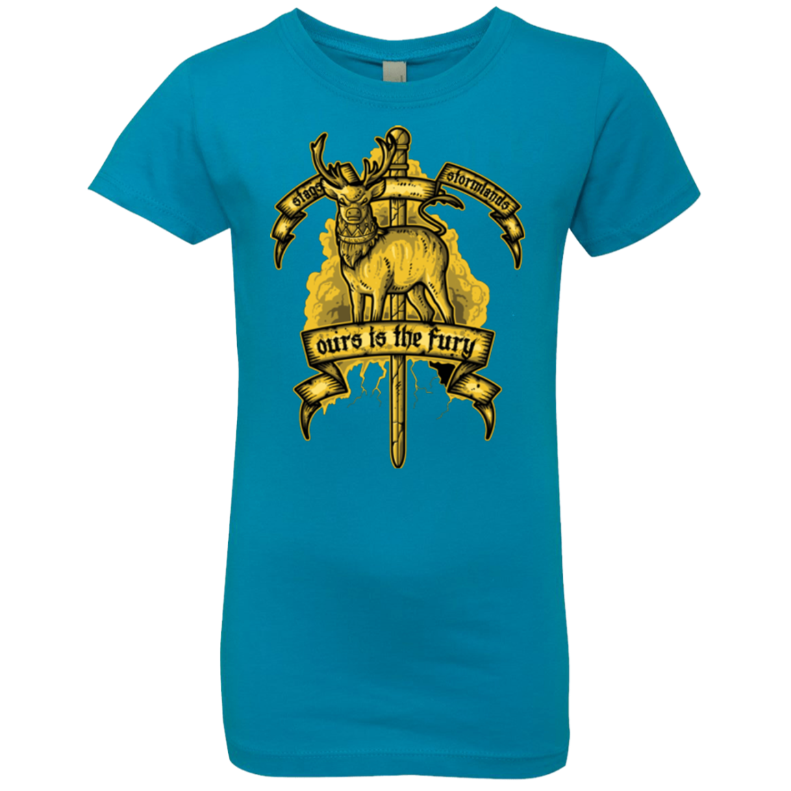 OURS IS THE FURY Girls Premium T-Shirt
