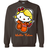 Orange is the New Cat Crewneck Sweatshirt