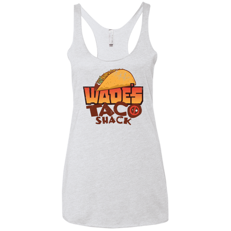 Wade Tacos Women's Triblend Racerback Tank