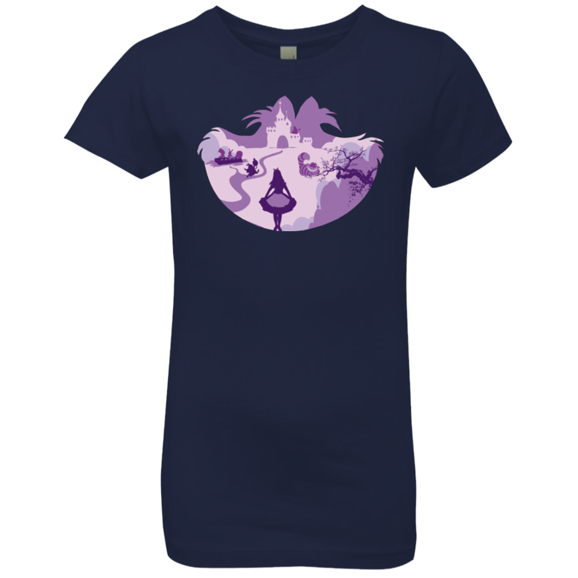 Alice Portrait Pop Girls Premium T-Shirt