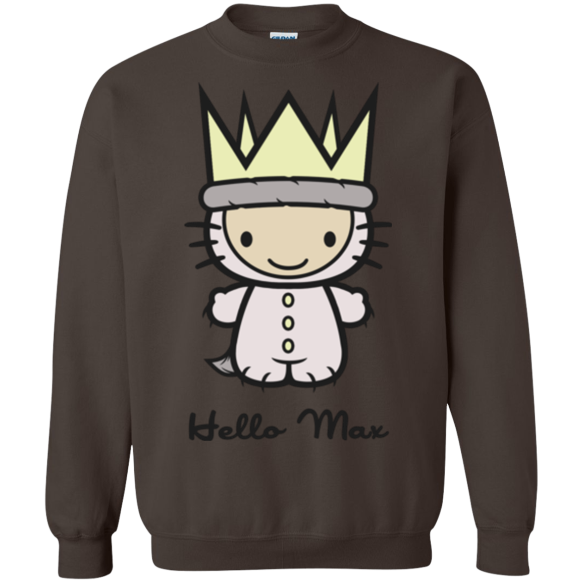 Hello Max Crewneck Sweatshirt