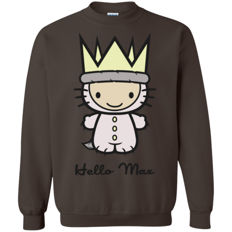 Hello Max Crewneck Sweatshirt