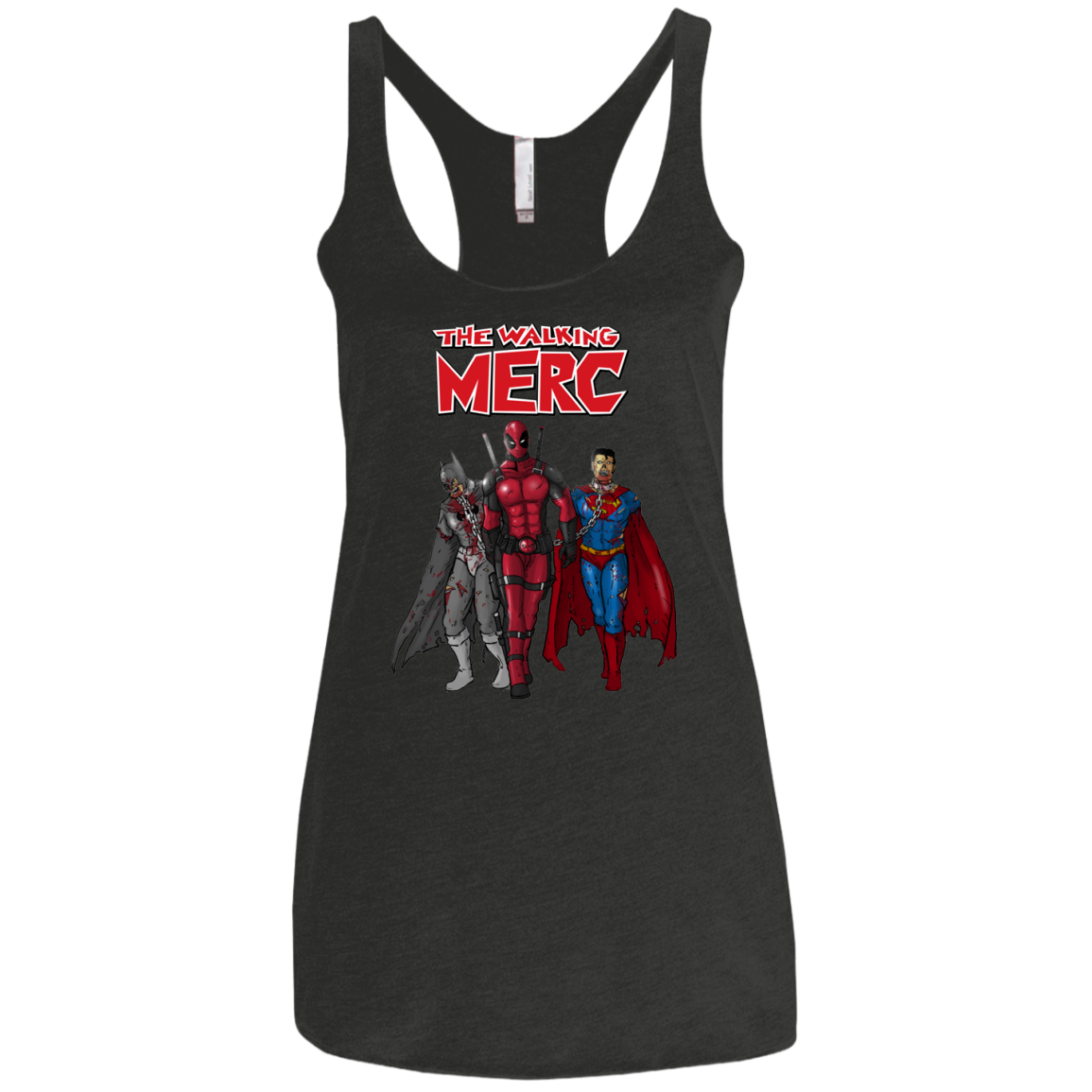 The Walking Merc Women's Triblend Racerback Tank