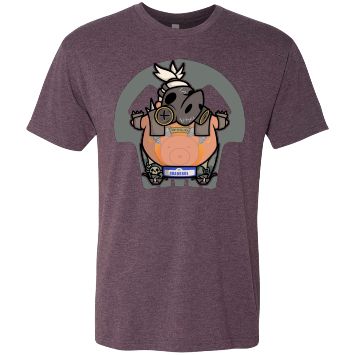 Super Cute Hog Men's Triblend T-Shirt