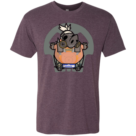 Super Cute Hog Men's Triblend T-Shirt