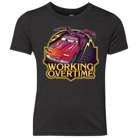 Working Overtime Youth Triblend T-Shirt