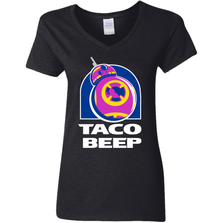 Taco Beep Women's V-Neck T-Shirt