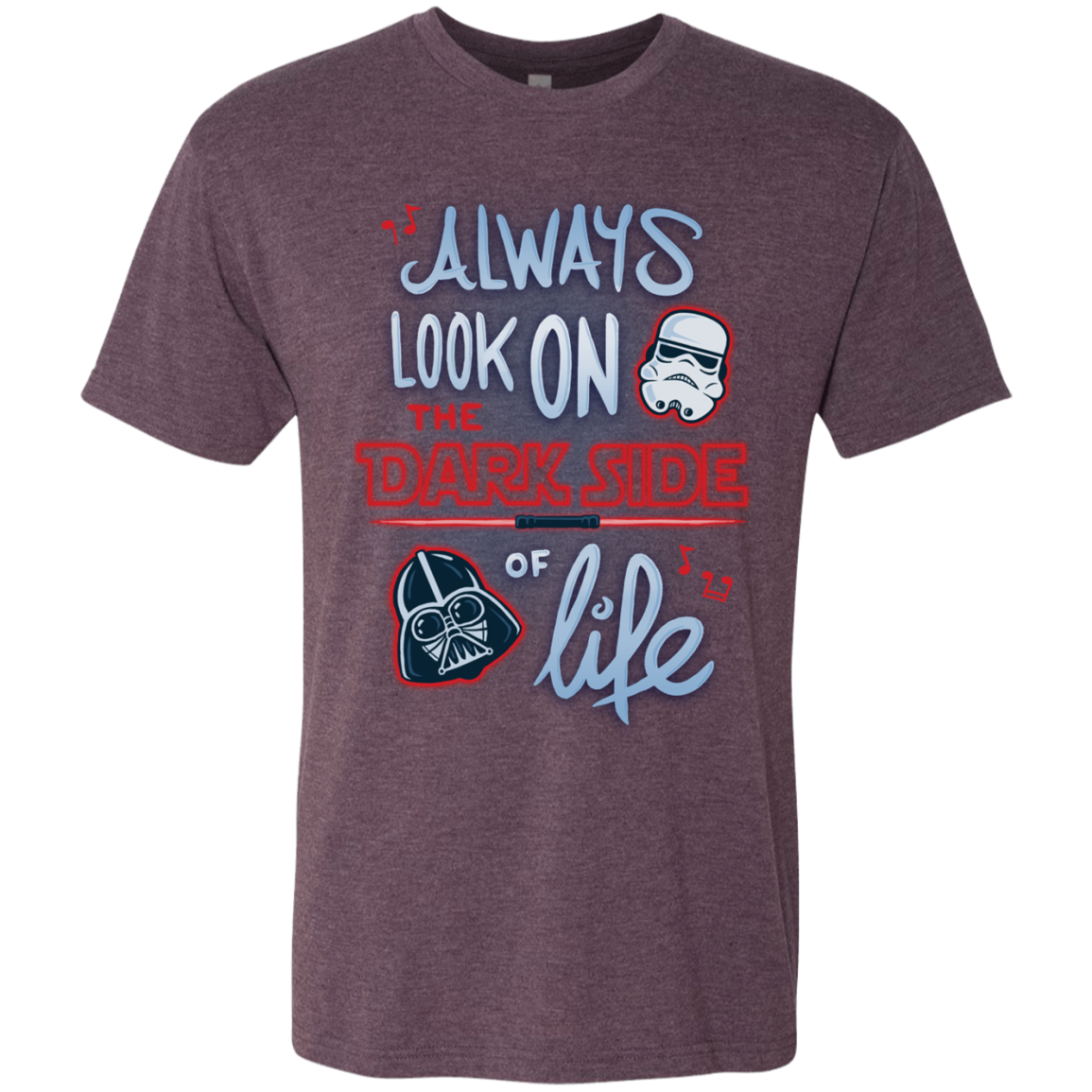 Dark Side of Life Men's Triblend T-Shirt