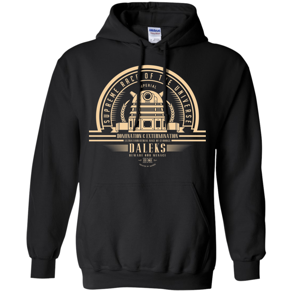 Who Villains Daleks Pullover Hoodie
