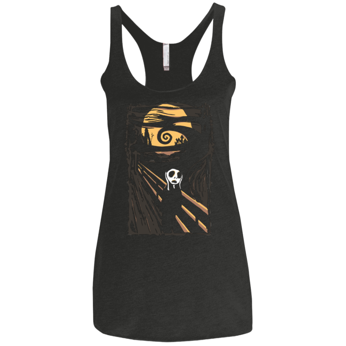 Burtons Scream Women's Triblend Racerback Tank
