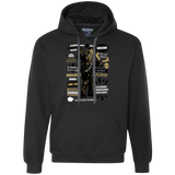 Wookie Famous Quotes Premium Fleece Hoodie