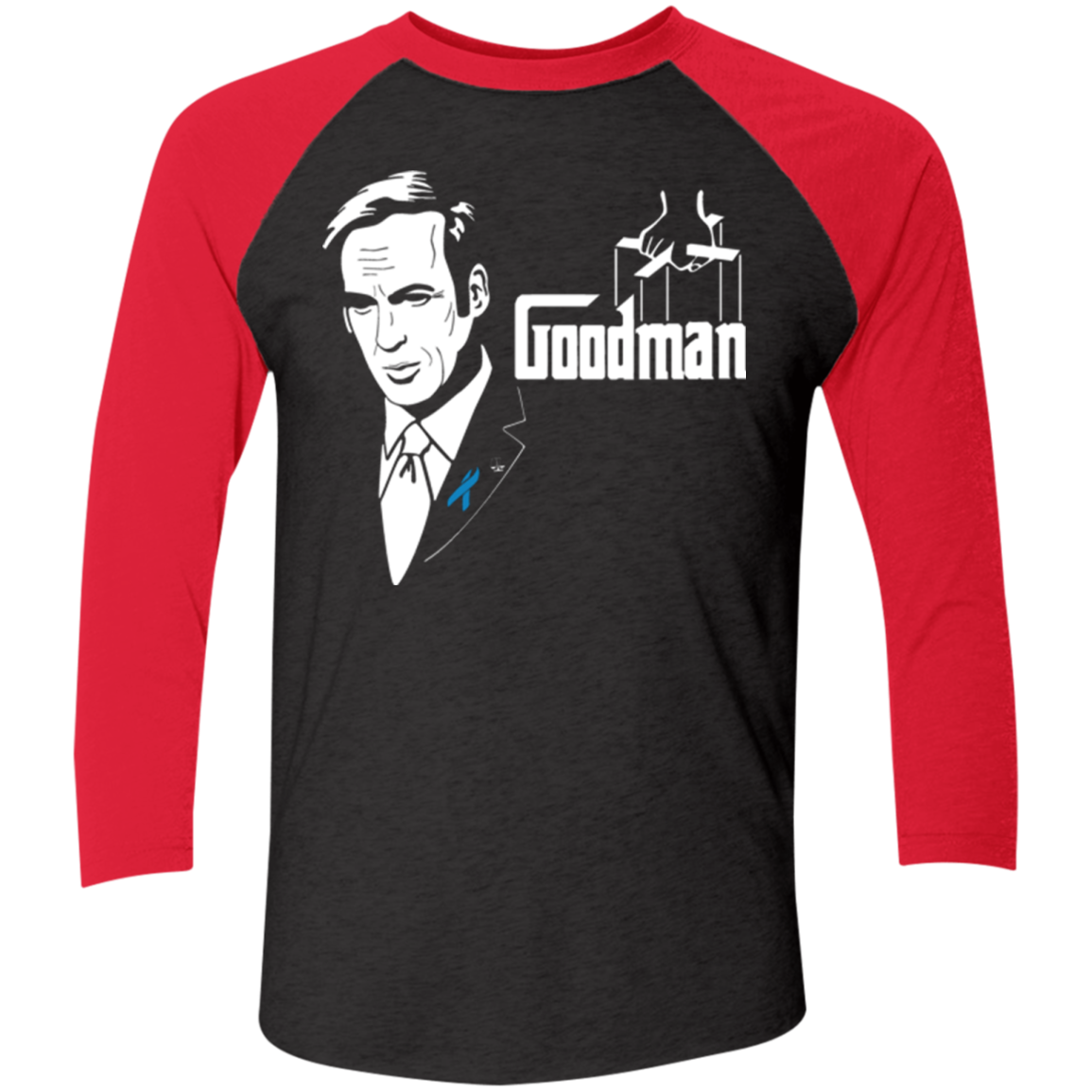 Goodman Men's Triblend 3/4 Sleeve