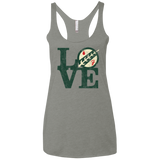 LOVE Boba Women's Triblend Racerback Tank