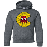 Poly Pac Man Youth Hoodie