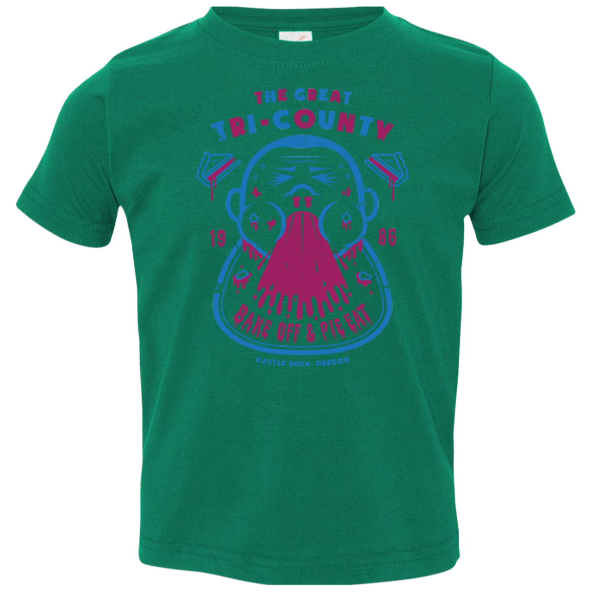 Tri County Pie Eating Toddler Premium T-Shirt