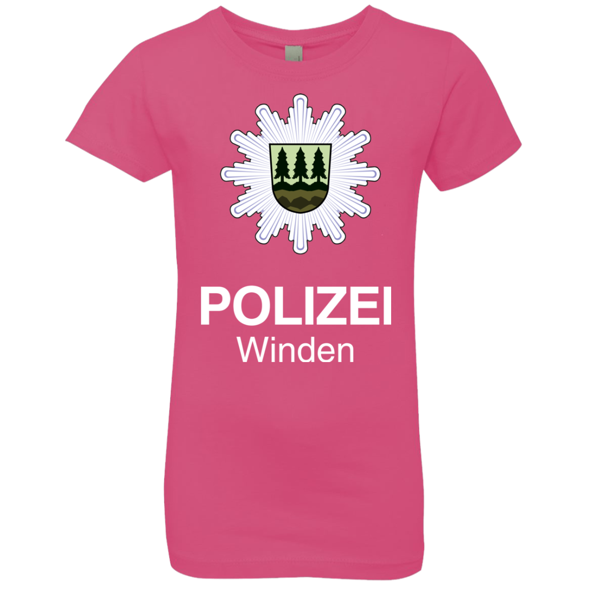 Winden Polizei Girls Premium T-Shirt