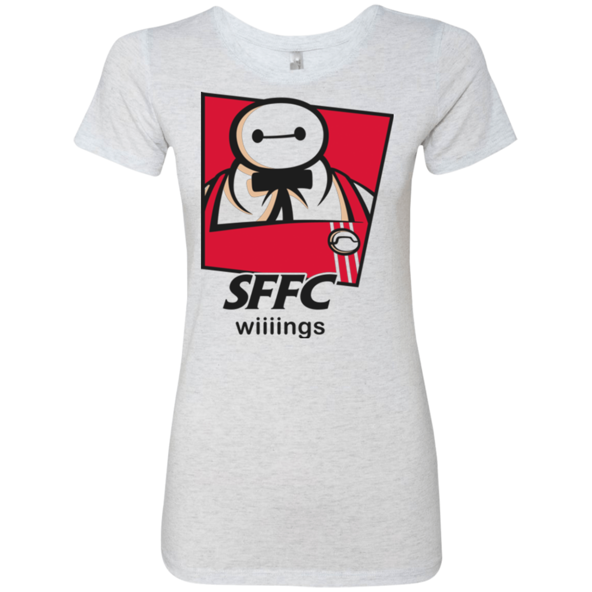 San Fransokyo Fried Chicken Women's Triblend T-Shirt