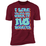 No Diggity Men's Premium T-Shirt