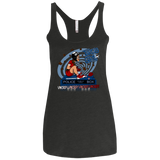 Tardis Girl Women's Triblend Racerback Tank