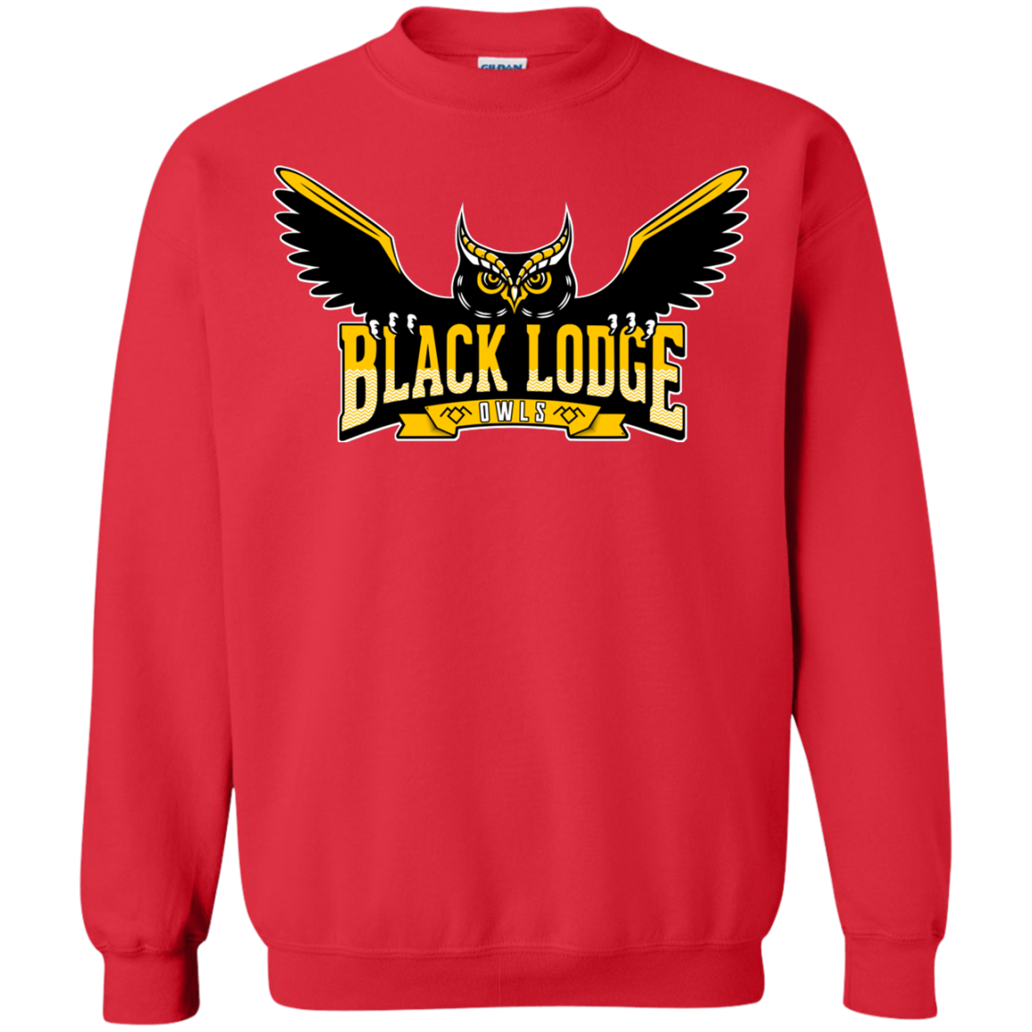 Black Lodge Owls Crewneck Sweatshirt